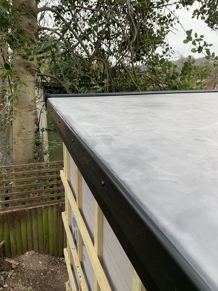 Tandridge rubber roof